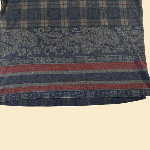 90s patterned Nautica shirt, size L, vintage 1990… - image 2