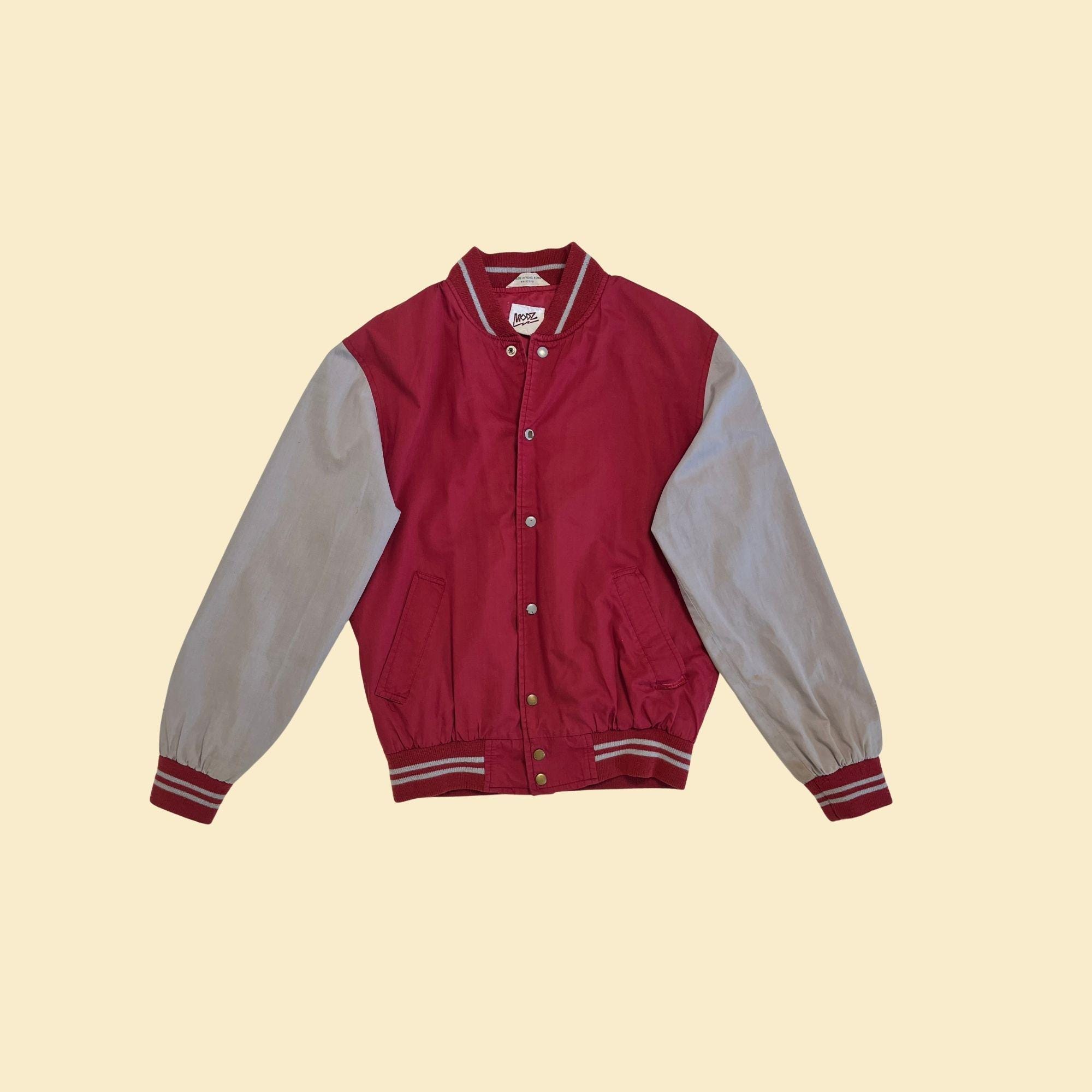 Golden Bear Maroon Track Jacket Adidas Originals Men's Varsity
