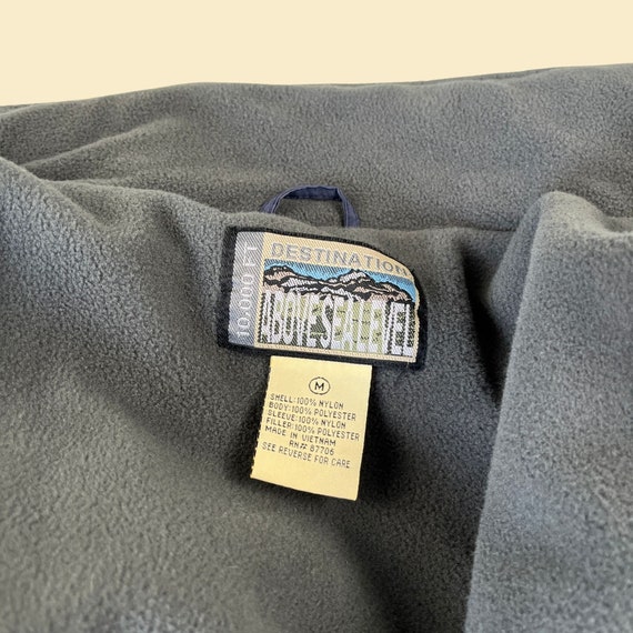 1990s Cabela's jacket, vintage size M 90s blue & … - image 5