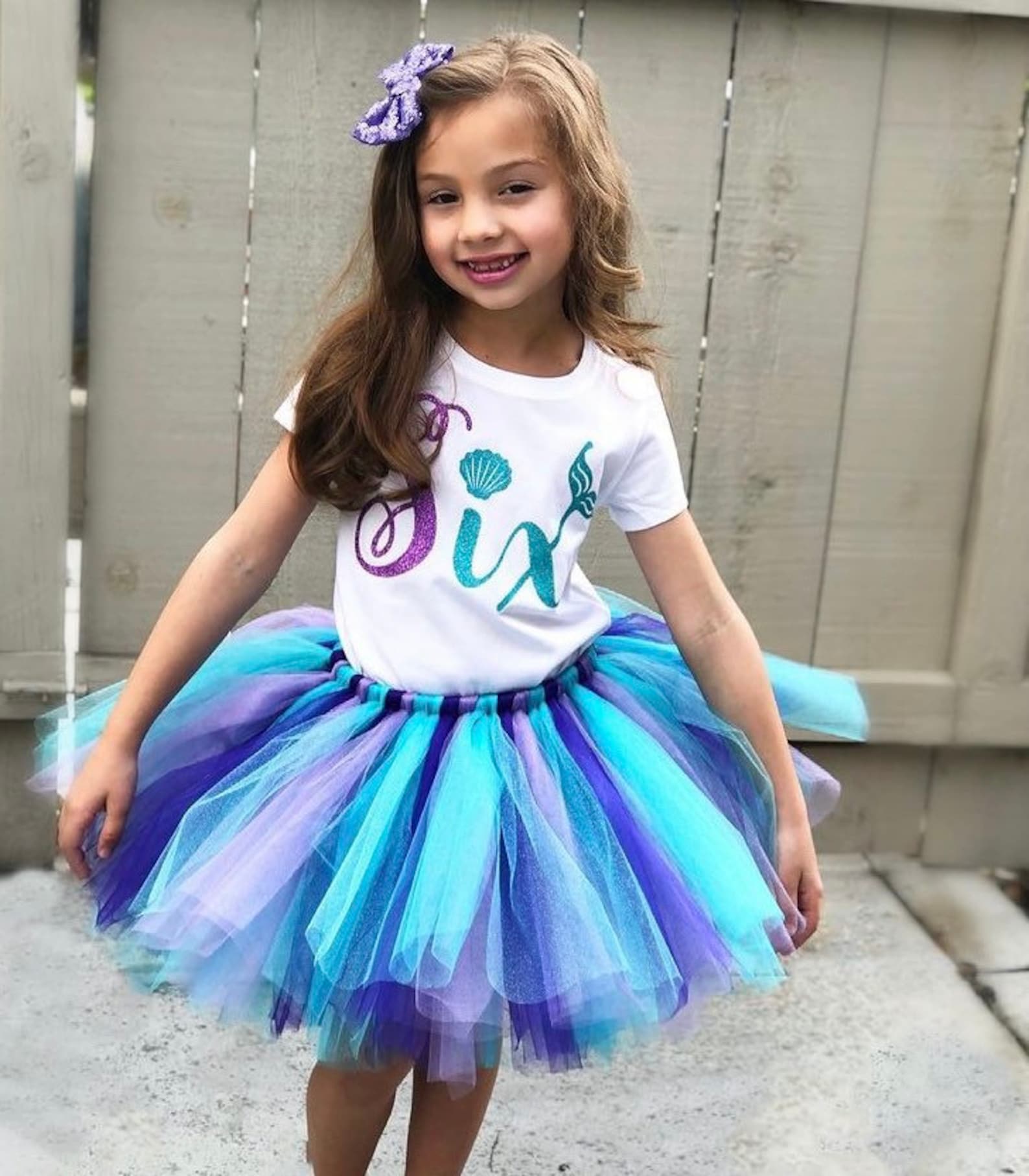 Mermaid tutu mermaid birthday birthday outfit first Etsy