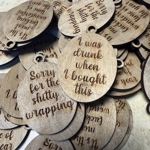 Weihnachten Geschenkanhänger