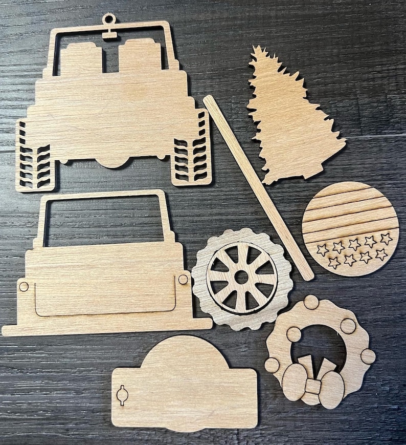 Jeep Ornament DIY Kit Etsy