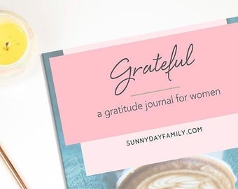Gratitude Journal for Women - Journal - Printable - Moms