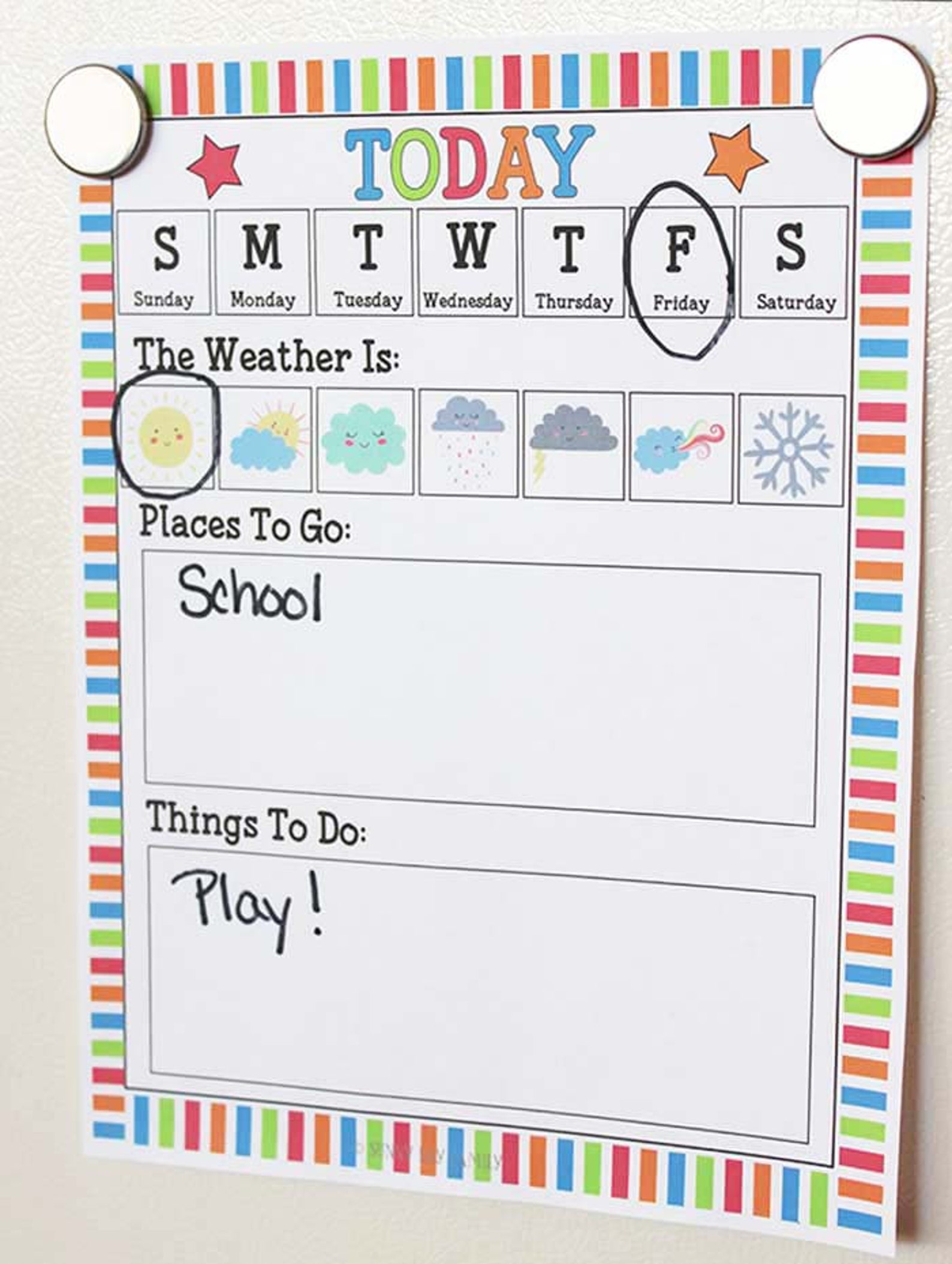 Visual Day Planner