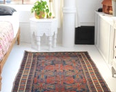 4.8 x 6.5 Deep, Rich, and Moody Tribal Antique rug Andy