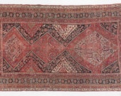 5 x 8.3 TIMELESS Antique Nomadic Village Rug Oliver