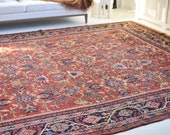 10.8 x 14.1 Incredible All-Over Antique Rug Kavon