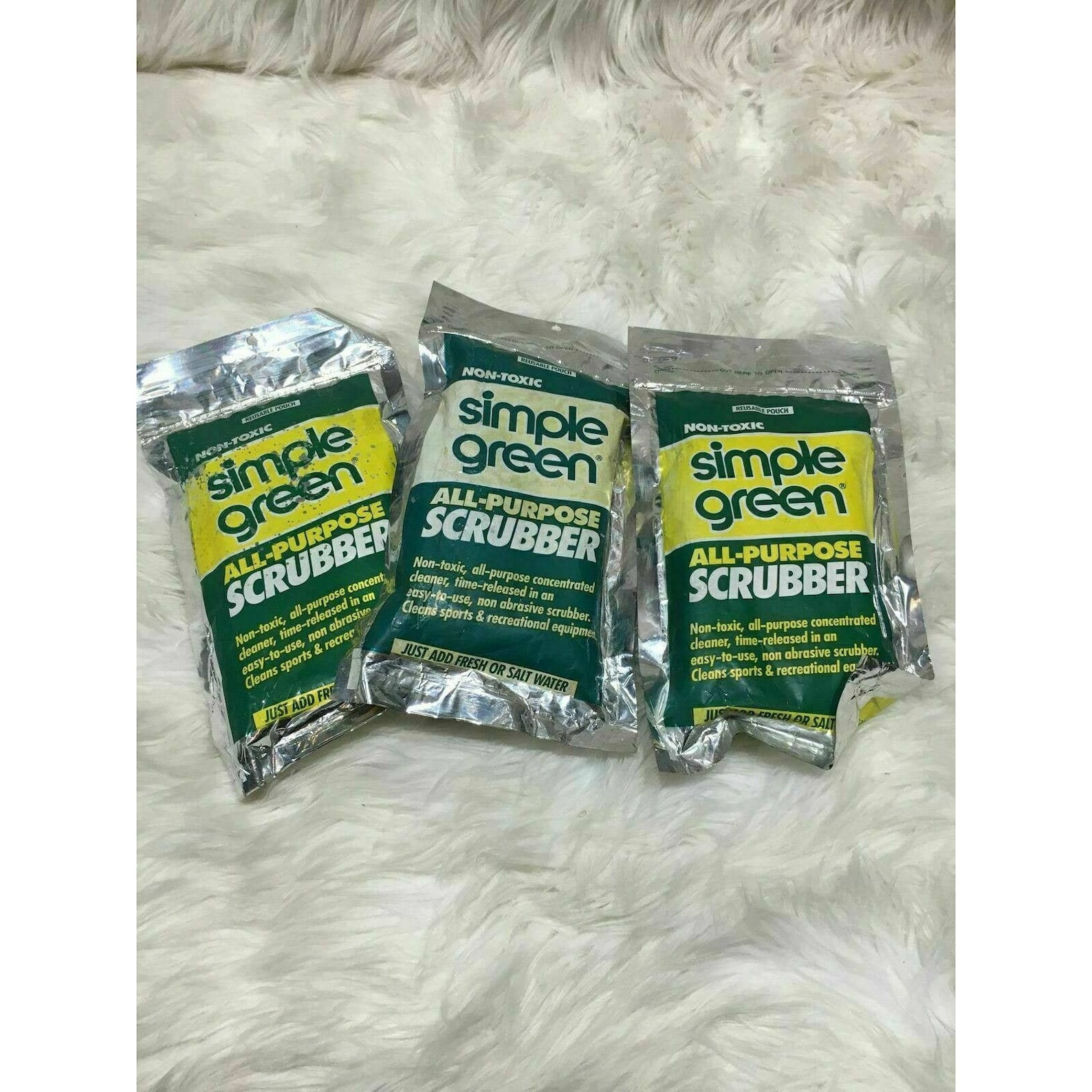 3 Simple Green All purpose Scrubber Rare Etsy