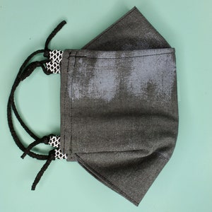 Distressed Gray Mask-Octagon Style