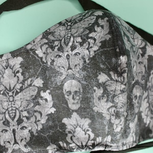 Skull & Moth Mask