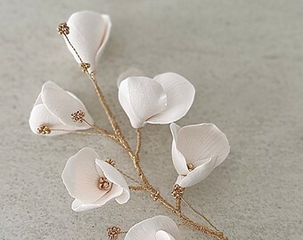 ARDEN Wedding Hair Vine, Wedding Hair Accessories, Wedding Accessory Bride, Wedding Hair Piece, Floral Hair Accessory, Bridal Hair Piece