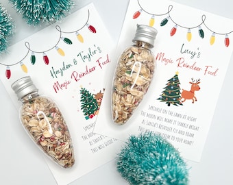 Magic Reindeer Food Ornament: Christmas Eve Tradition, Stocking Stuffer