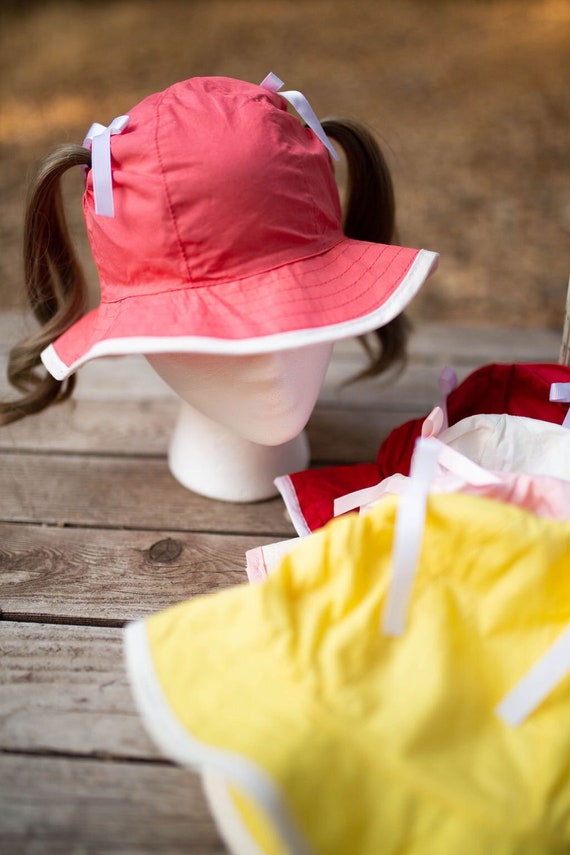 Playful Days Sun Hat for Pigtails - Etsy