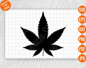 Download Free Weed Plant Cut File Etsy PSD Mockup Template