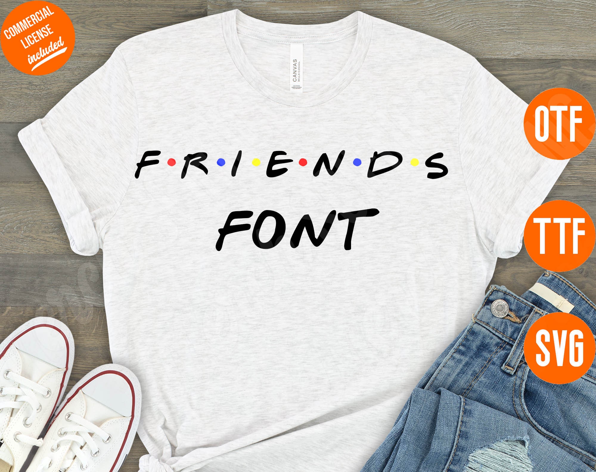 Friends Font Svg Otf Ttf Friends Tv Show Letters Numb vrogue.co