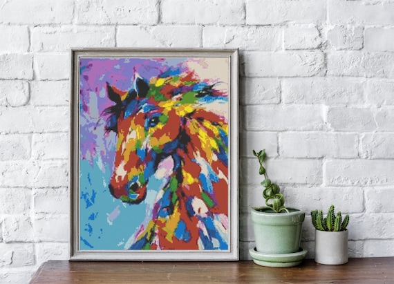 TRIBAL SPIRIT COUNTED CROSS STITCH CHART