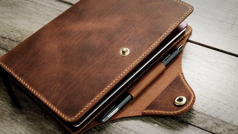 Notebook Leather Cover A5 PDF Pattern Journal Leather Cover - Etsy