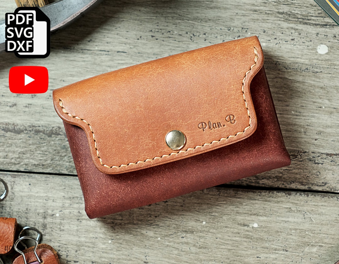 Compact & Plump Wallet, Small Wallet, Paper Money Wallet, PDF Pattern ...