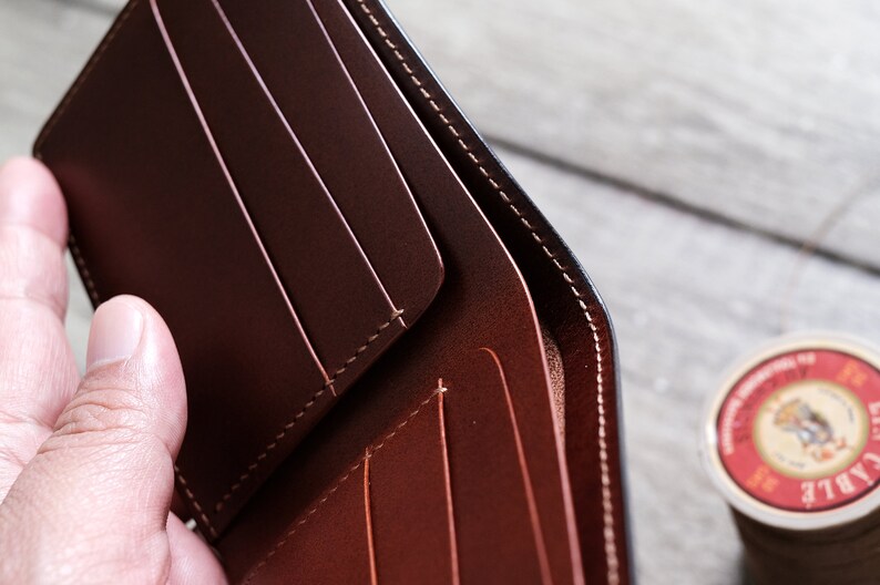 Billfold Wallet PDF Pattern Bifold Wallet Leathercraft With Etsy