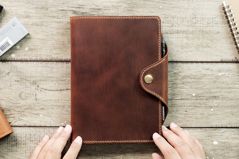 Notebook Leather Cover A5 PDF Pattern Journal Leather Cover - Etsy