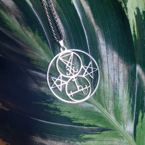 Lilith and Lucifer necklace