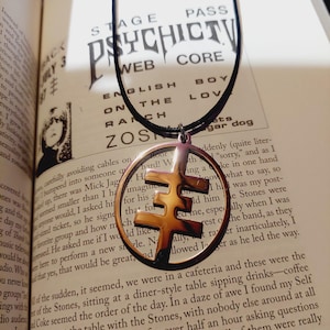 Collana TV psichica TOPY tributo fatto a mano