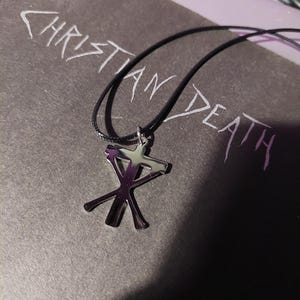 Collana tributo fatto a mano alla morte cristiana