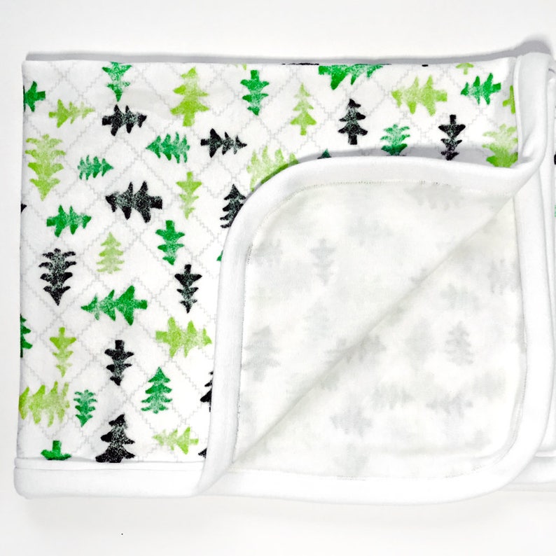 Christmas Tree Baby Blanket Tree Swaddle Blanket Christmas Etsy
