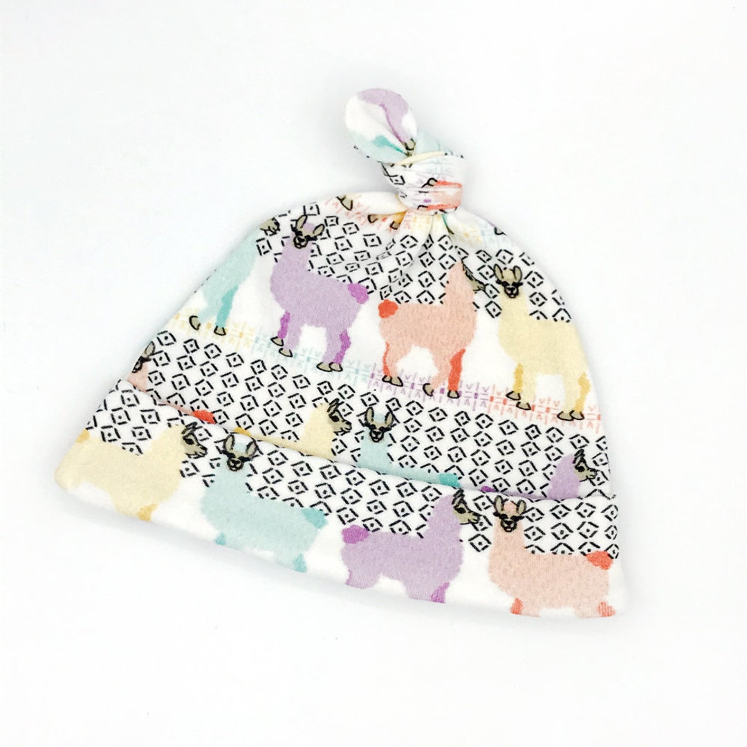 Llama Baby Gift, Organic Baby Clothes, Baby Hat, Newborn Hat, Llama ...