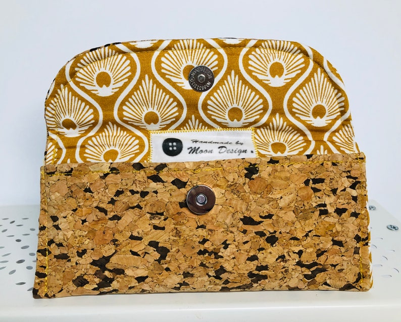 Cork Eyeglass Case Soft Eye glass case Navy Vegan Eyeglass Etsy