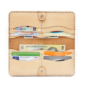 Patrón Cartera Larga de Piel Láser y PDF