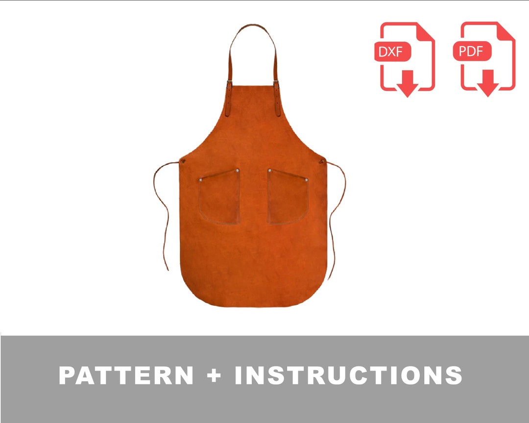 PDF Leather APRON Pattern Etsy