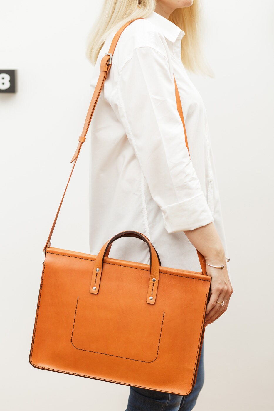 Laser and PDF Leather Laptop Bag Pattern Etsy