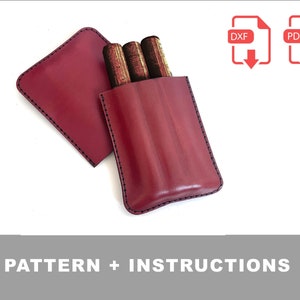 PDF Leather Cigar Case  Pattern