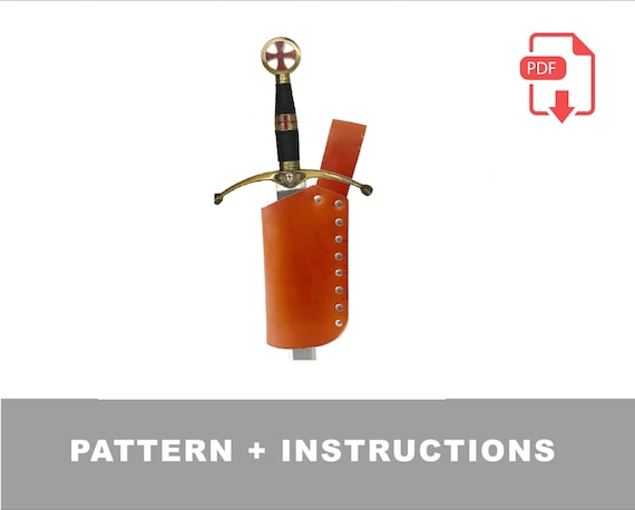 Crusader Sword Holder Pattern