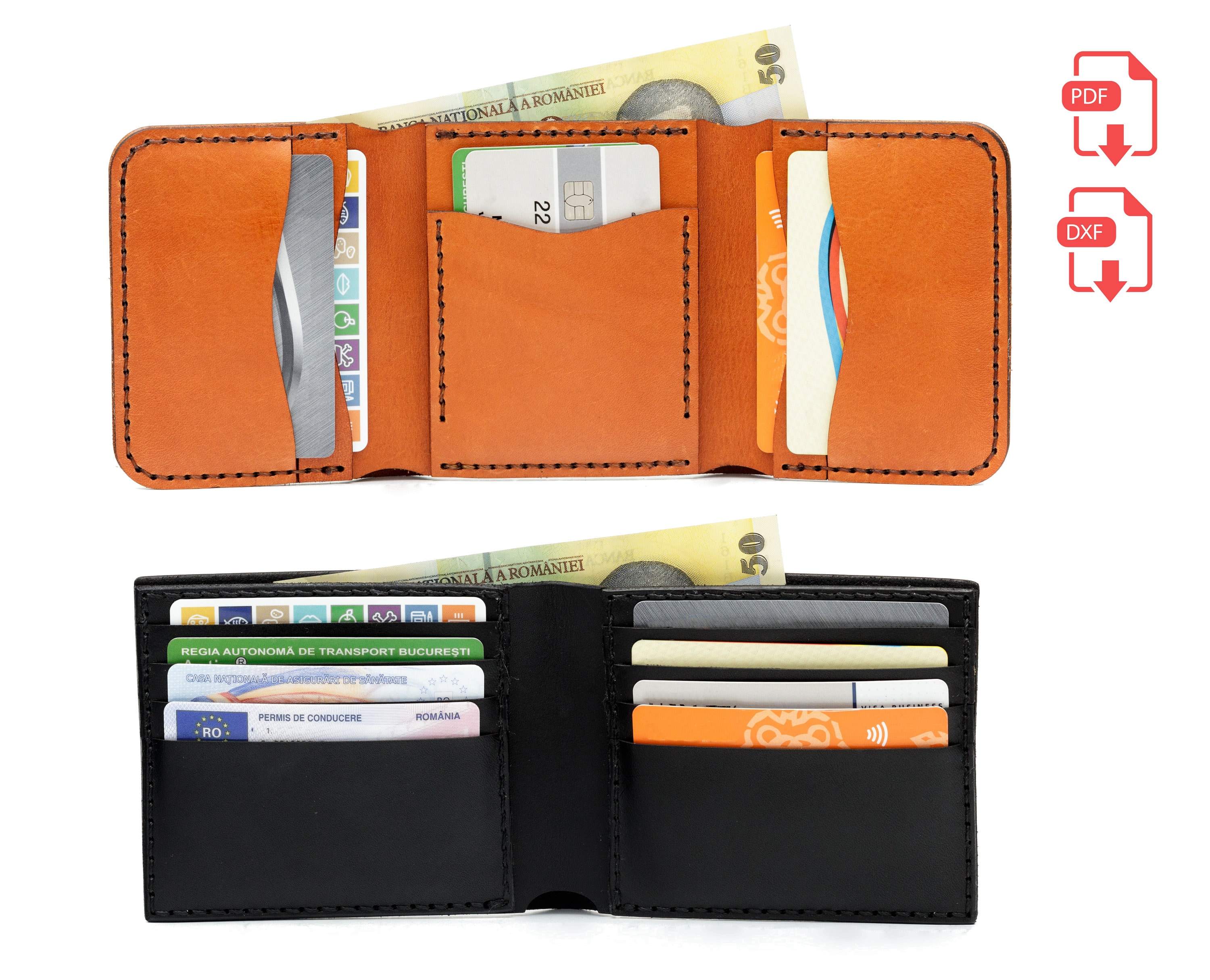 Custom Heavy Duty Women Multiple Card Organizer Travel Wallet Trifold  Leather Wallet with SIM Card Slot - China Wallet and Leather Wallet price