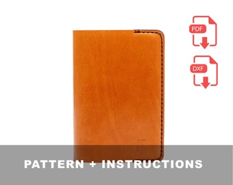 Laser und PDF A6 Notebook Leder Cover Muster