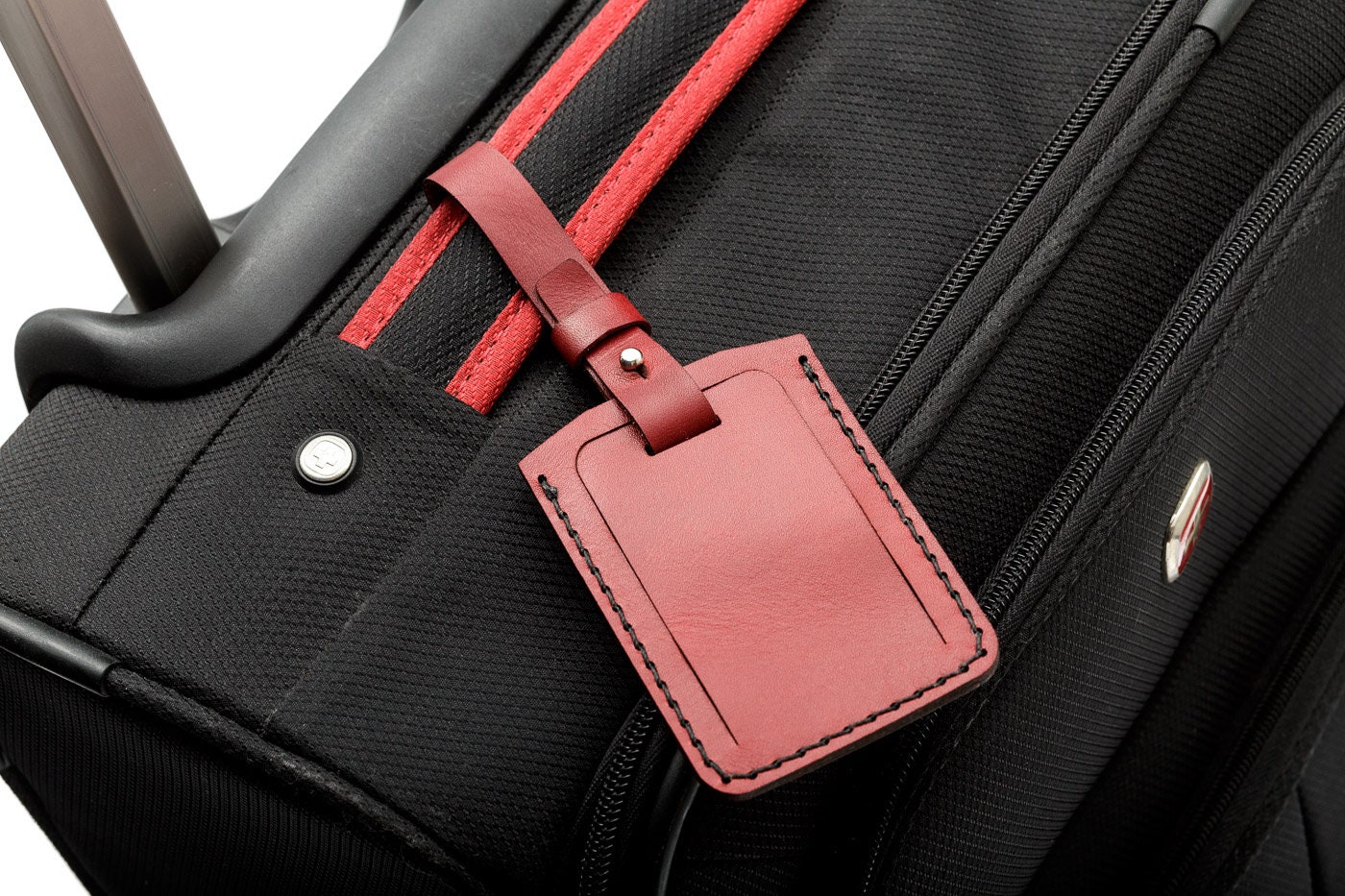 Leather luggage tag PDF Pattern Etsy