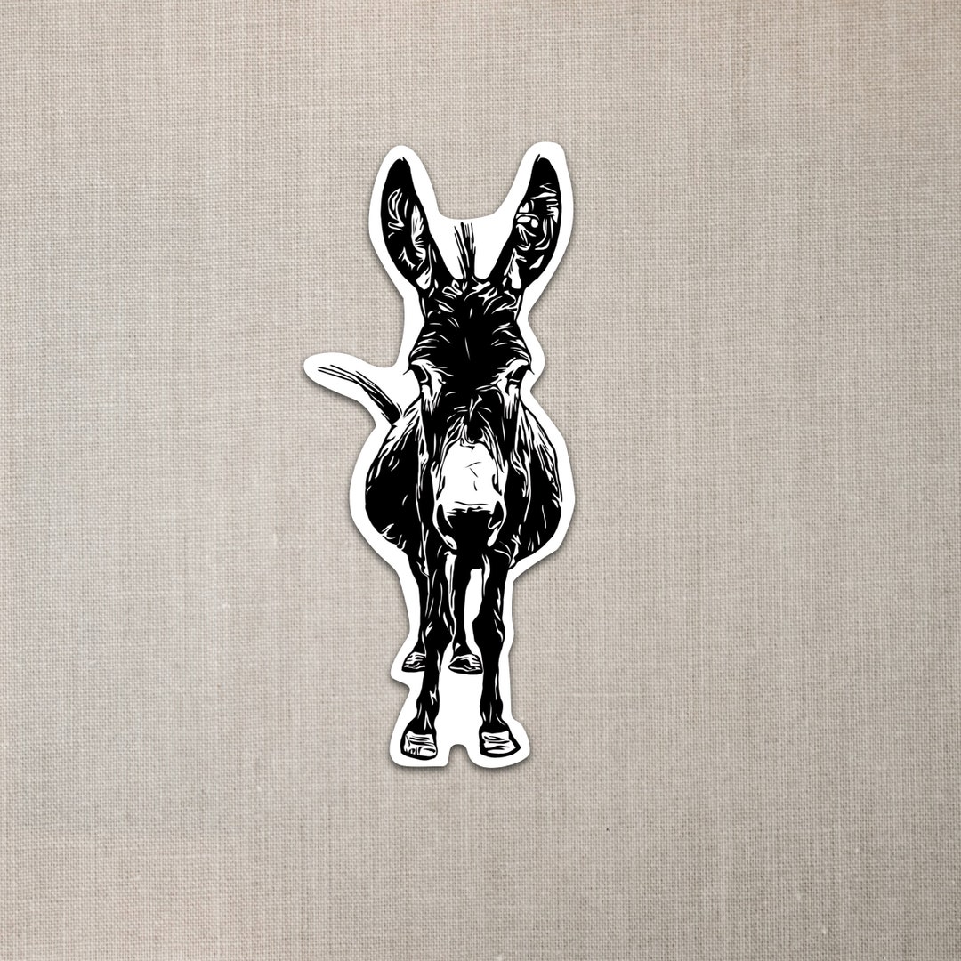 Donkey Sticker 4