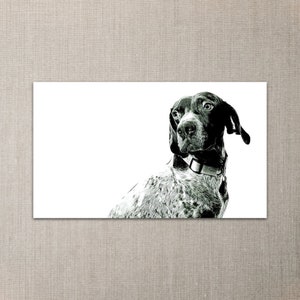 Mini notas Fred Hound Dog - Paquete de 20 tarjetas planas de 2" x 3,5"
