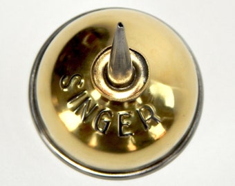 Antike Singer Öl Messing Nähmaschine Schmierung Öler, Nähmaschine Vintage Originalteile, hergestellt in Deutschland