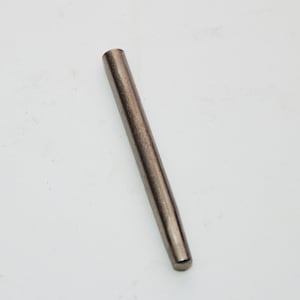May include: A silver metal rod with rounded ends.