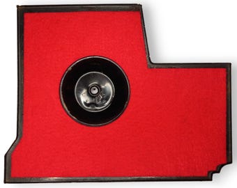 Singer Featherweight 221 Lightweight Sewing Machine Crinkled ORIGINAL Baseplate oil drip Tray