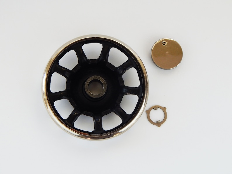 Spoked Wheel for Singer Sewing Machine Conversion to Treadle or Hand
