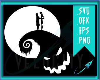 Download Nightmare Before Christmas Svg Etsy PSD Mockup Templates