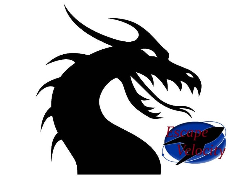 Download Maleficent Dragon Monogram Castle Cut File For Silhouette | Etsy
