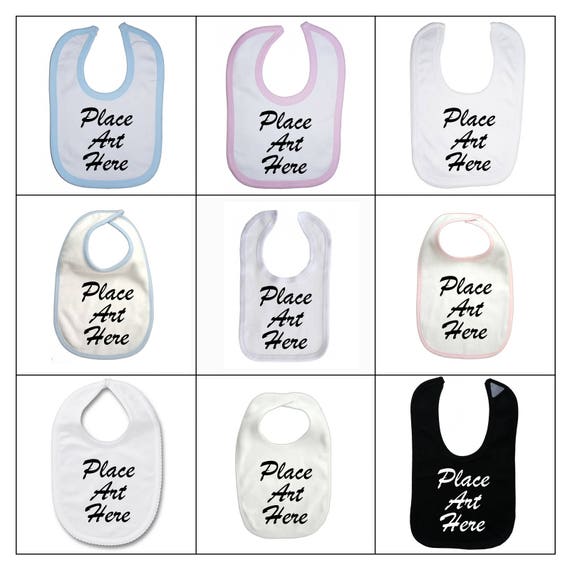 Dollar Sale  Baby Bib Mockup Pack Blank