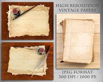 Download Free Vintage Paper Mock Up Styled Photography Instant Download Old Papers Mock Up Jpeg Files High Resolution 300 Dpi Commercial Use Free Logo 3d Mockups PSD Mockup Template