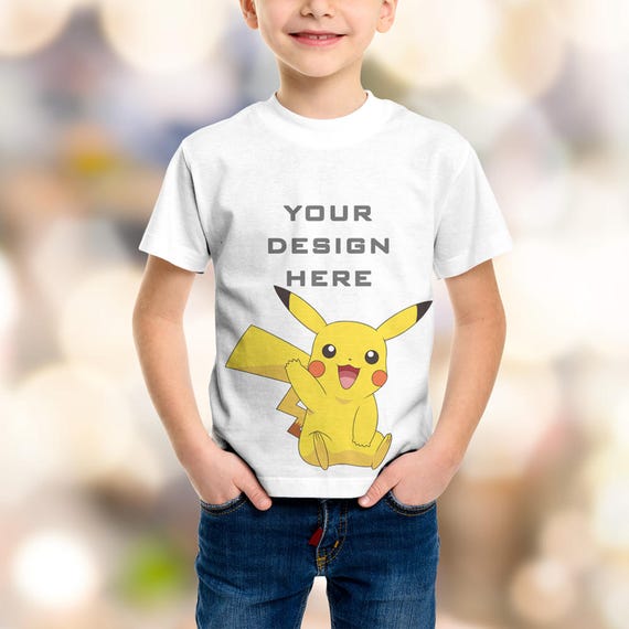Download Kids Boys T-Shirt Mock-up Back / Front Perfecty Designed ...