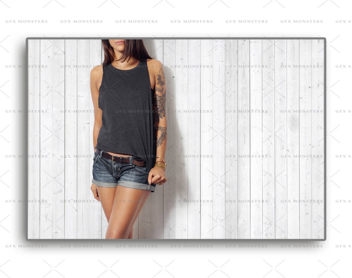 tank top mock up